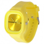 Yellow Silicon Watch